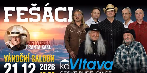 \ud83c\udf84\ud83e\udd20 Fe\u0161\u00e1ci \u2013 v\u00e1no\u010dn\u00ed saloon KD VLTAVA \u010cesk\u00e9 Bud\u011bjovice