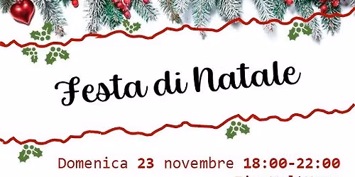 Festa di Natale di rinascita e.V. - Weihnachtsfeier rinascita e.V.