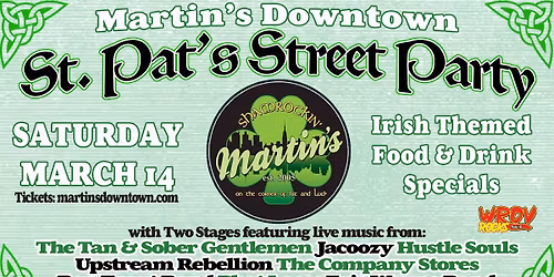 Martin's St Pat's Street Party 2026