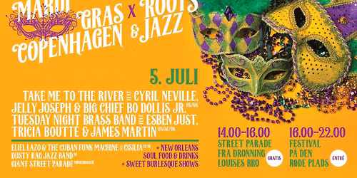 Mardi Gras Copenhagen 2026 X Roots & Jazz