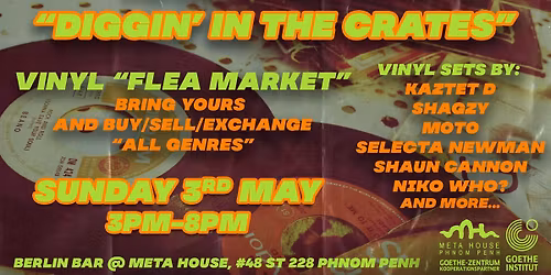 Digging in the Crates: Vinyl Flea Market & Vinyl DJs