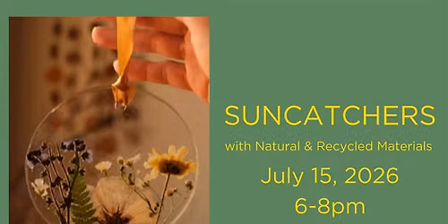 Capture the Sun with Natural and Recycled Material Suncatchers
