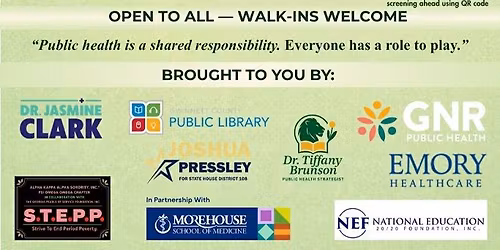 2nd Annual Public Health Day Health Fair 