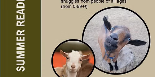 Goat Visit at Pacific City Library
