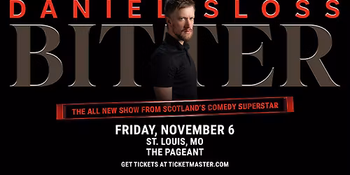 Daniel Sloss: BITTER at The Pageant