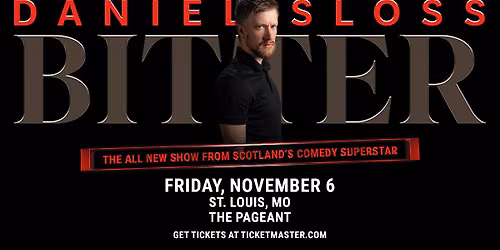 Daniel Sloss: BITTER at The Pageant