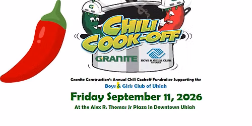 2026 Granite Construction Chili Cook-Off