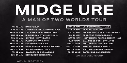 Midge Ure at Vaillant Live