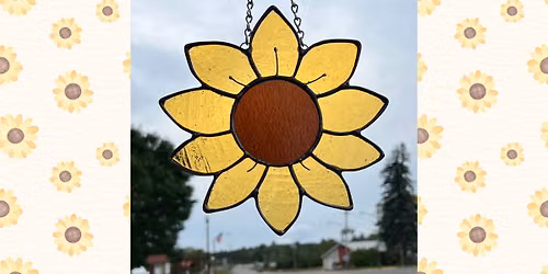 Beginner Stained Glass Workshop - Sunflower