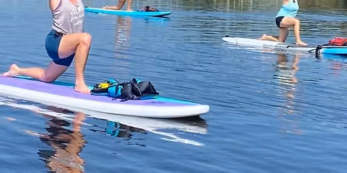 SUP Yoga at Hammocks Beach State Park!
