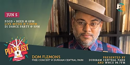 PLAYlist Concert Series 2026: Dom Flemons