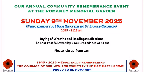 Romanby Remembers at the Memorial Garden