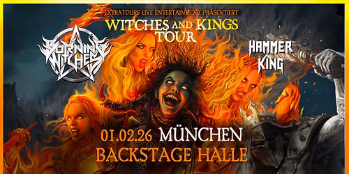 BURNING WITCHES | WITCHES & KINGS TOUR 2026 | BACKSTAGE M\u00dcNCHEN 2026
