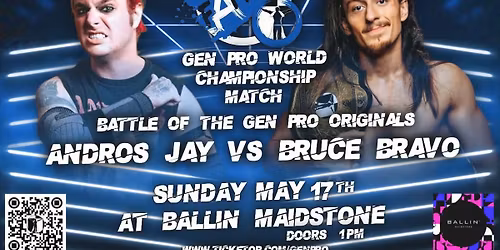 Genesis Professional Wrestling, Family Show in Maidstone