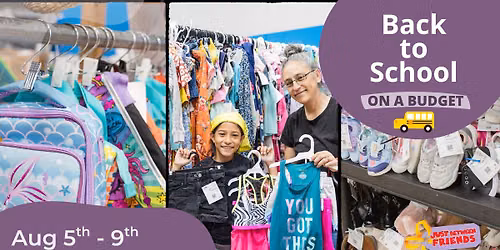 BACK TO SCHOOL JBF SALE! Huge Pop Up Consignment Sale w everything for Kids!