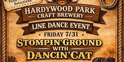 Open Line Dance with Free Lessons, Friday 7\/31, 6:30-9:30pm