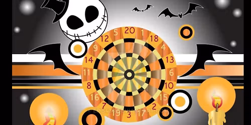 Halloween Friday Night Dart tournament and Rogue Radio is playing