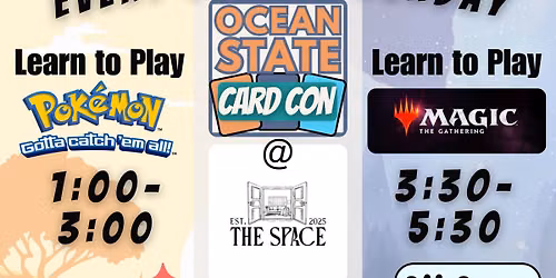 Learn to Play Pok\u00e9mon + Magic: The Gathering | Every Second Sunday