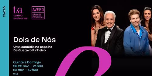 Dois de N\u00f3s - uma com\u00e9dia no espelho \/\/ de Gustavo Pinheiro