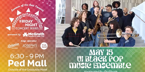 Friday Night Concert Series: UI Black Pop Music Group