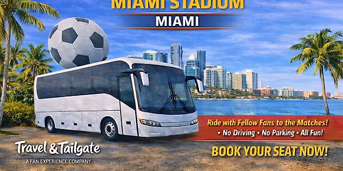 06\/27\/26 \u2013 Portugal vs. Colombia Matchday Shuttle Fan Bus to Miami Stadium