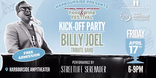 Billy Joel Tribute Concert at Harbourside