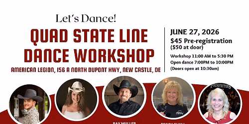 Quad State Line Dance Workshop 2026 (Summer Edition)
