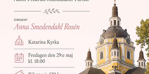 Sommarkonsert i Katarina kyrka