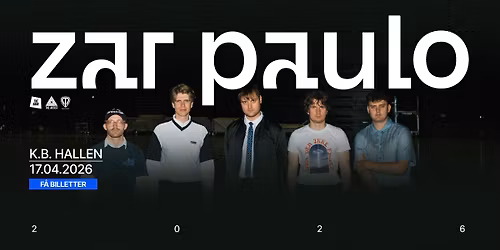 Zar Paulo \u2013 K.B. Hallen (F\u00c5 BILLETTER)