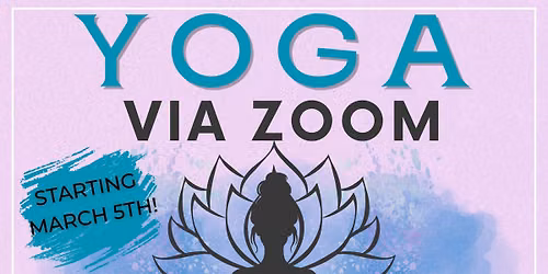 Yoga via Zoom 