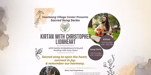 Kirtan with Christopher Lionheart