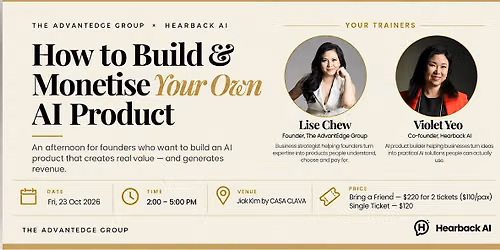 How to Build & Monetise Your Own AI Product