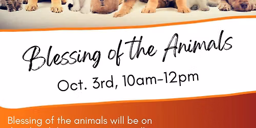 Blessing of the Animals