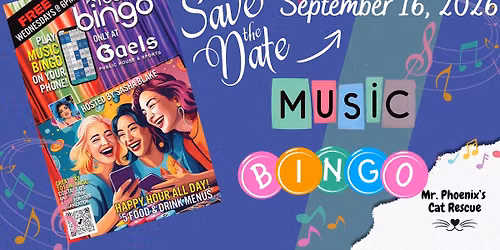 **Join Us for Rockstar Bingo at Gaels Public House & Sports!**