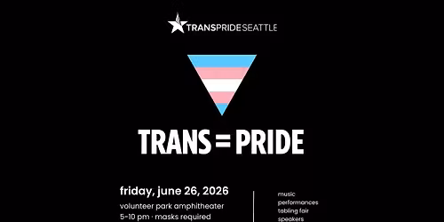 Trans Pride Seattle 2026
