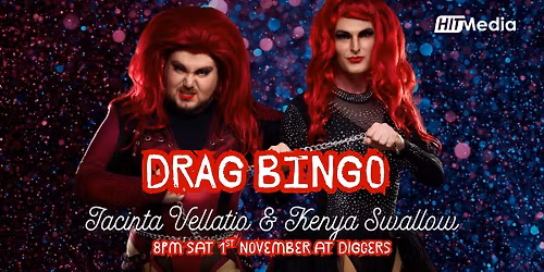 Musical Drag Bingo @ Diggers with Jacinta & Kenya