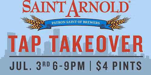 Tap Take Over with St. Arnold Brewery