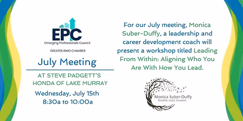 Emerging Professionals Council: July Meeting