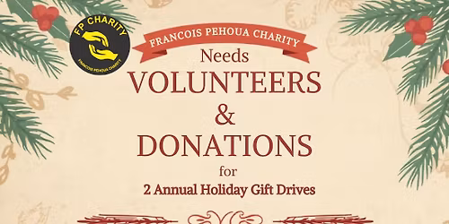 HOLIDAY GIFT DRIVES