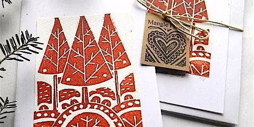 Make Your Own Linoprint Christmas Cards
