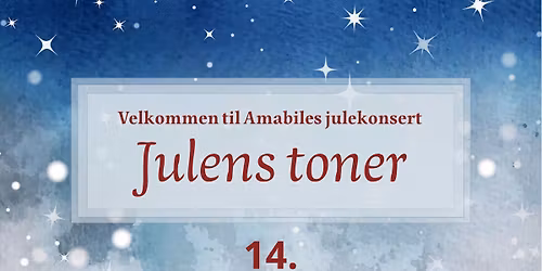 Julens toner med Amabile