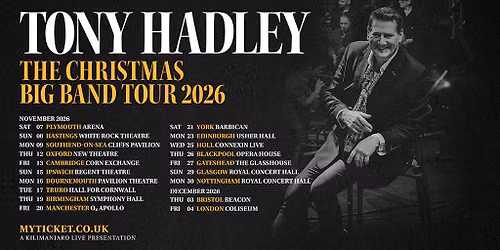 Tony Hadley - The Christmas Big Band Tour 2026