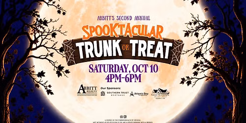 Abbitt\u2019s Spooktacular Trunk or Treat