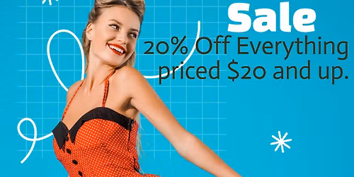 11th Anniversary Sale!! 20% Off!!