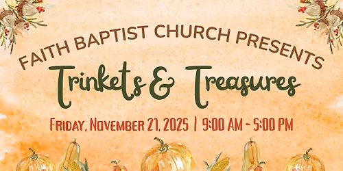 Trinkets & Treasures Sale