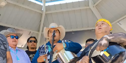 Joe Tohonnie, Jr. and the White Mountain Apache Crown Dancers at Rocky Reach Landing