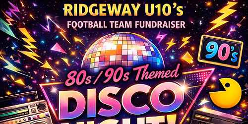 80 & 90s Themed Disco Night