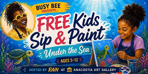 FREE Kids Sip & Paint (Ages 5-12)
