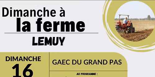 \ud83c\udf3eDimanche \u00e0 la ferme \ud83c\udf3e