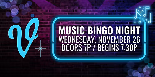 Music Bingo Night